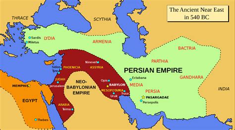 map of ancient persia.